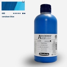 [SCHMINCKE 23449028] SCHMINCKE Akademie Acrylic 500ml Cerulean Blue