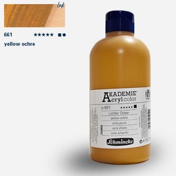 [SCHMINCKE 23661028] SCHMINCKE Akademie Acrylic 500ml Yellow Ochre