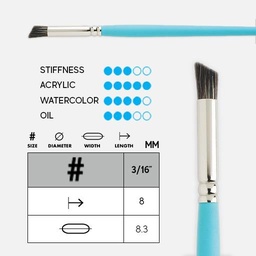 [PRINCETON 3750DF-032] PRINCETON Select Deerfoot Brush 3/16"