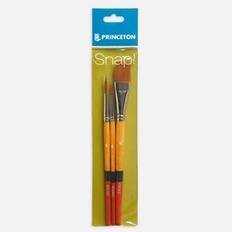 [PRINCETON 9650SET-2] PRINCETON Snap! Golden Taklon Brush Set 2 x 3