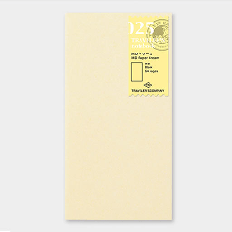 [TRAVELER'S 14399006] TRAVELER'S Notebook 025 Blank Cream x 32