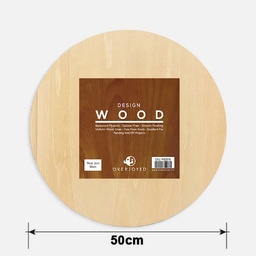 [OVJ P60020] OVJ Basswood Circle Plywood 5mm x 50cm
