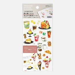 [MIDORI 82584006] MIDORI Transfer Sticker Snacks