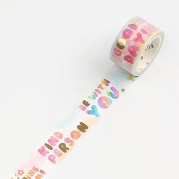[BGM BM-LGCD026] BGM Washi Tape 20mm Power Word