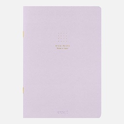 [MIDORI 15276006] MIDORI Stapled Notebook 5mm Dot Grid A5 x 28 Purple