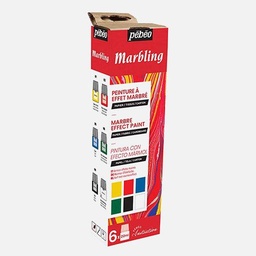 [PEBEO 756495] PEBEO Marbling Paint 20ml Set x 6