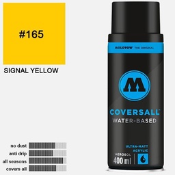 [MOLOTOW 358165] MOLOTOW Coversall Water-Based Spray Paint 400ml Signal Yellow