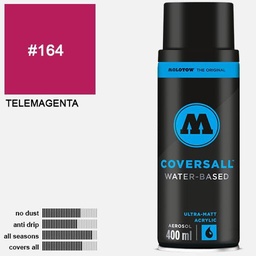 [MOLOTOW 358164] MOLOTOW Coversall Water-Based Spray Paint 400ml Telemagenta