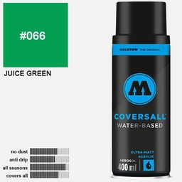 [MOLOTOW 358066] MOLOTOW Coversall Water-Based Spray Paint 400ml Juice Green