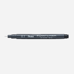 [PENTEL S20P-1A] PENTEL Pointliner Drawing Pen 0.1mm