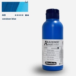 [SCHMINCKE 23449027] SCHMINCKE Akademie Acrylic 250ml Cerulean Blue