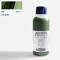 [SCHMINCKE 23560027] SCHMINCKE Akademie Acrylic 250ml Sap Green