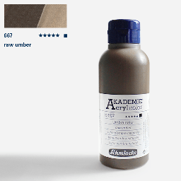 [SCHMINCKE 23667027] SCHMINCKE Akademie Acrylic 250ml Raw Umber