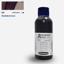 [SCHMINCKE 23668027] SCHMINCKE Akademie Acrylic 250ml Vandyke Brown