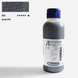 [SCHMINCKE 23806027] SCHMINCKE Akademie Acrylic 250ml Graphite