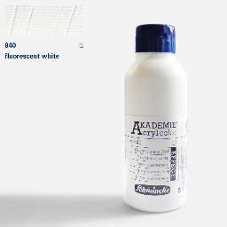 [SCHMINCKE 23840027] SCHMINCKE Akademie Acrylic 250ml Fluorescent White