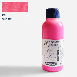 [SCHMINCKE 23855027] SCHMINCKE Akademie Acrylic 250ml Neon Pink