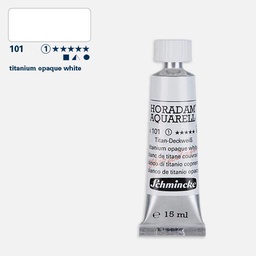 [SCHMINCKE 14101006] SCHMINCKE Horadam Watercolor 15ml Titanium Opaque White