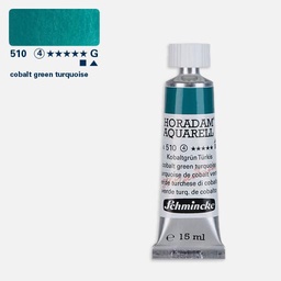 [SCHMINCKE 14510006] SCHMINCKE Horadam Watercolor 15ml Cobalt Green Turquoise