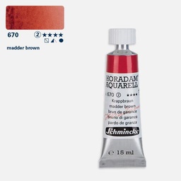 [SCHMINCKE 14670006] SCHMINCKE Horadam Watercolor 15ml Madder Brown