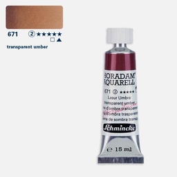 [SCHMINCKE 14671006] SCHMINCKE Horadam Watercolor 15ml Transparent Umber