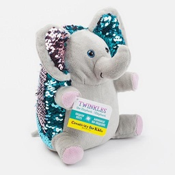 [FABER-CASTELL CK6219] FABER-CASTELL Creativity For Kids Mini Sequin Pets Twinkles The Elephant