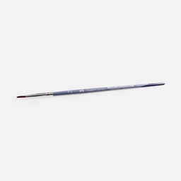 [FABER-CASTELL 281802] FABER-CASTELL Brown Taklon Round Brush 2