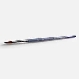 [FABER-CASTELL 281810] FABER-CASTELL Brown Taklon Round Brush 10