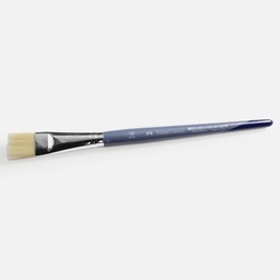 [FABER-CASTELL 282816] FABER-CASTELL White Taklon Flat Brush 16