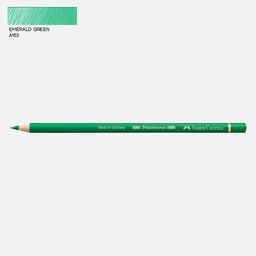 [FABER-CASTELL 110163] FABER-CASTELL Polychromos Color Pencil Emerald Green