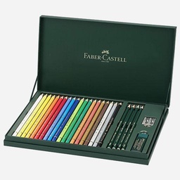 [FABER-CASTELL 210051] FABER-CASTELL Polychromos & Accessories Gift Box Set x 26