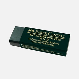 [FABER-CASTELL 587122] FABER-CASTELL Dust-Free Eraser Green