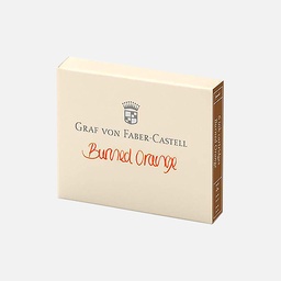[FABER-CASTELL 141111] FABER-CASTELL Ink Cartridge x 6 Burned Orange