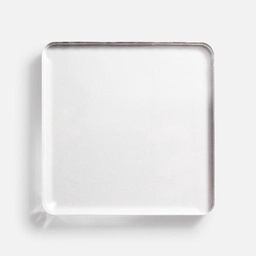 [OVJ Z9911] OVJ Acrylic Stamp Block 10mm x 75mm x 75mm
