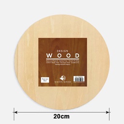 [OVJ P60008] OVJ Basswood Circle Plywood 5mm x 20cm