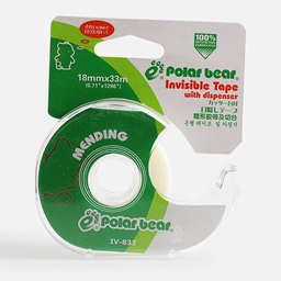 [POLAR BEAR IV-833] POLAR BEAR Tape Cutter (Invisible Tape  Included)