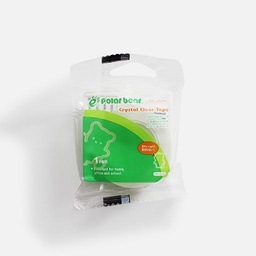 [POLAR BEAR PP-025] POLAR BEAR Crystal Clear Tape 12mm x 22.85m