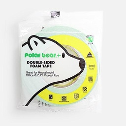 [POLAR BEAR SP-020W] POLAR BEAR Double-Sided Foam Tape 24mm x 10m