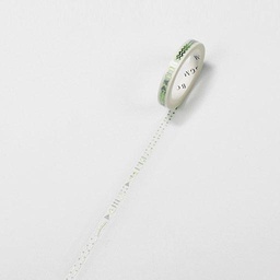 [BGM BM-SPKG005] BGM Washi Tape Foil Stamping 5mm Blocks Green