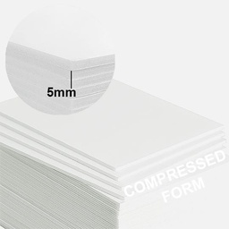 [ART FOAM NT-1824-5T] ART FOAM Natural Compress Foam Board 5mm x A2