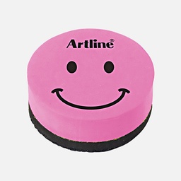 [ARTLINE ERT-MMR-PK] ARTLINE Round Magnetic Eraser Pink