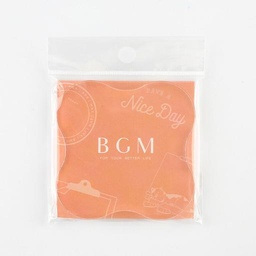 [BGM BT-AB001] BGM Acrylic Stamp Block 8cm x 8cm