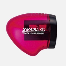 [STAD RS021PK] STAD Dual Blade Pencil Sharpener 2-Hole Pink (Least Rotation)