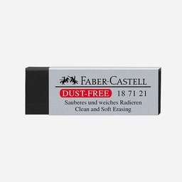[FABER-CASTELL 187121] FABER-CASTELL Dust-Free Eraser Black