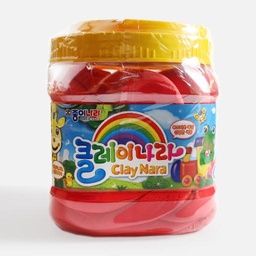 [JONGIE AJG00021] JONGIE Nara Air Dry Clay 400g Red