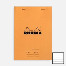 [RHODIA 16400] RHODIA Meeting Notepad 80gsm Lined A5 x 80 Orange