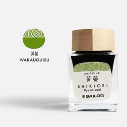 [SAILOR 13-1008-211] SAILOR Shikiori Ink 20ml Wakauguisu