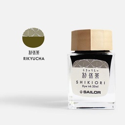 [SAILOR 13-1008-214] SAILOR Shikiori Dream Of The 16 Nights Ink 20ml Rikyu Cha