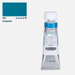 [SCHMINCKE 22450011] SCHMINCKE Akademie Gouache 60ml Turquoise