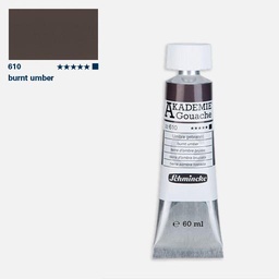 [SCHMINCKE 22610011] SCHMINCKE Akademie Gouache 60ml Burnt Umber